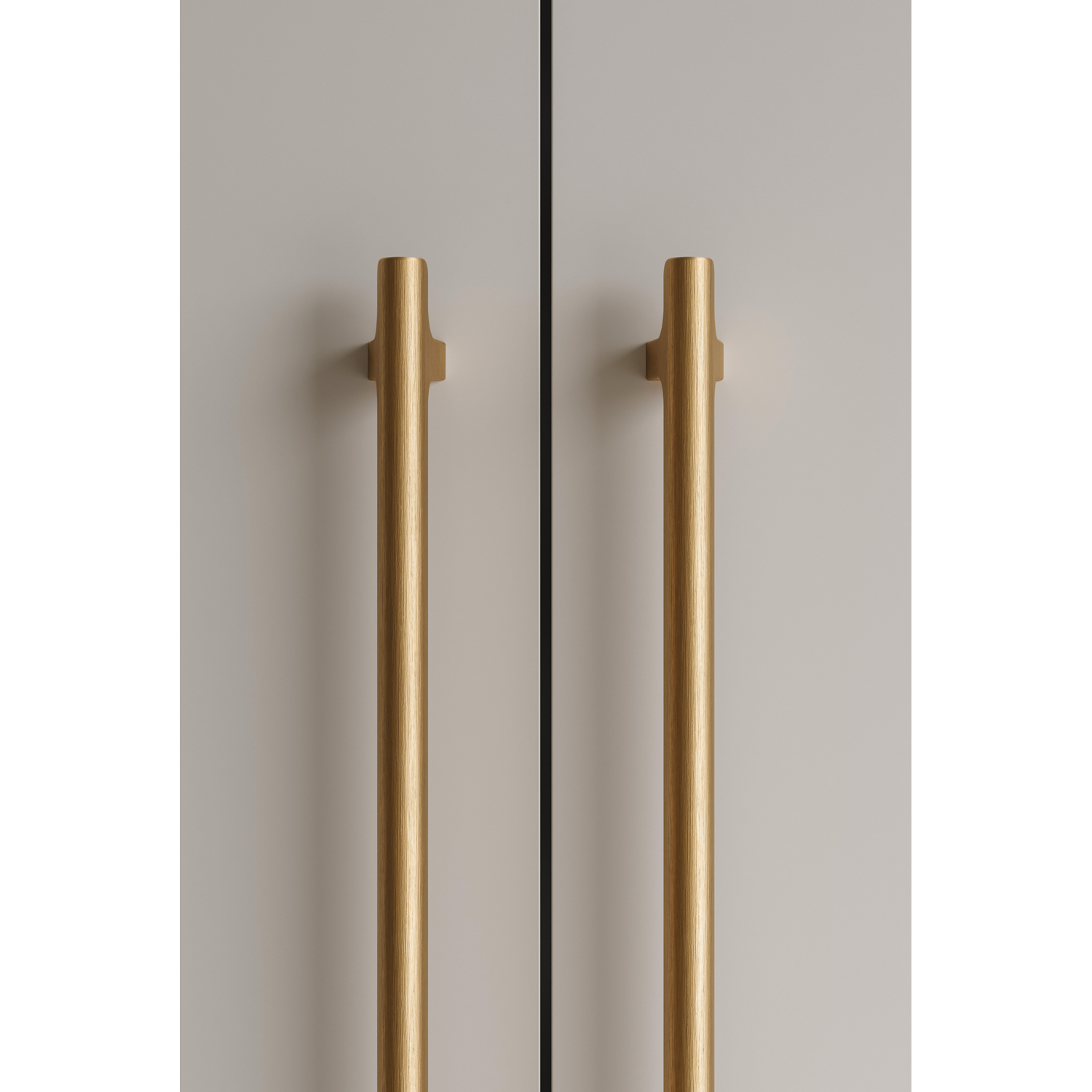 Greep HINOKI BIG BA416-832 L916 aluminium geborsteld brons